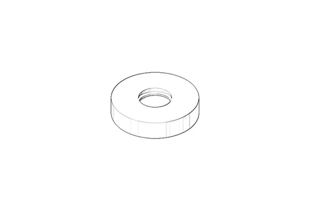 DORNBRACHT Rosette ERSATZTEILE 092722011 69,5 x 15 mm Chrom, 092722011-00 Galeriebild 1